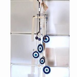 17 inch long Nazar Evil Evil Windchimes New in Box